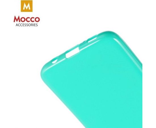 Mocco Shine Back Case 0.3 mm Aizmugurējais Silikona Apvalks Priekš Xiaomi Redmi 4X Mentola
