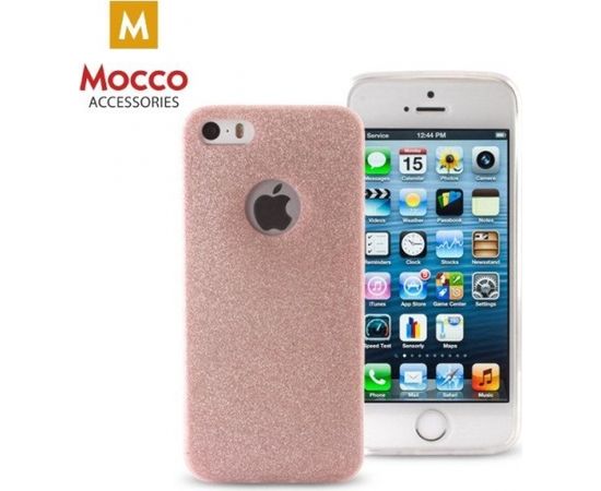 Mocco Glitter Ultra Back Case 0.3 mm Aizmugurējais Silikona Apvalks Priekš Samsung A310 Galaxy A3 (2016) Rozā