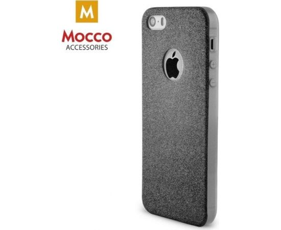Mocco Glitter Ultra Back Case 0.3 mm Aizmugurējais Silikona Apvalks Priekš Samsung A510 Galaxy A5 (2016) Melns