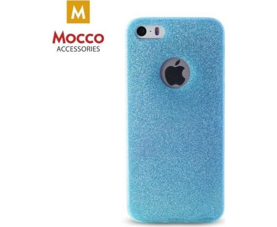 Mocco Glitter Ultra Back Case 0.3 mm Aizmugurējais Silikona Apvalks Priekš Samsung A510 Galaxy A5 (2016) Zils
