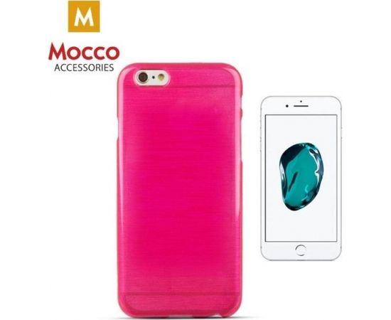 Mocco Jelly Brush Case Силиконовый чехол для Samsung G930 Galaxy S7 Розовый