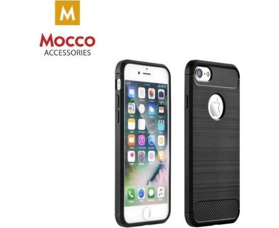 Mocco Trust Aizmugurējais Silikona Apvalks Priekš Samsung G955 Galaxy S8 Plus Melns