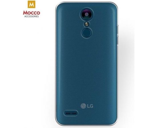 Mocco Ultra Back Case 0.3 mm Aizmugurējais Silikona Apvalks Priekš LG K8 / K9 (2018) Caurspīdīgs