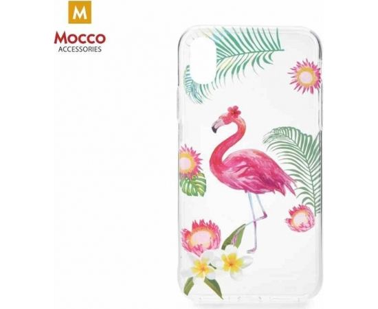 Mocco Summer Flamingo Aizmugurējais Silikona Apvalks Priekš Xiaomi Redmi 5A