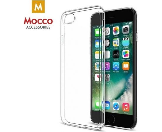 Mocco Ultra Back Case 0.3 mm Aizmugurējais Silikona Apvalks Priekš Apple iPhone 6 Plus / 6S Plus Caurspīdīgs