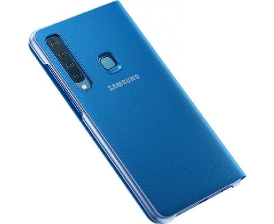 Samsung Galaxy A9 (2018) Wallet Case Blue (Ir veikalā)