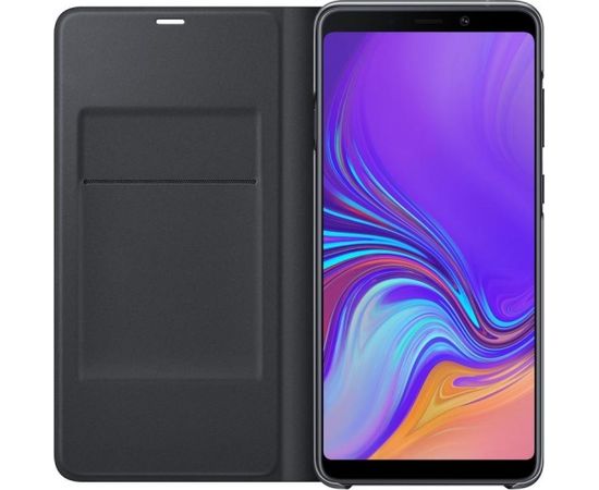 Samsung Galaxy A9 (2018) Wallet Case Black