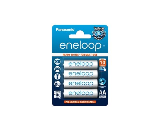 Panasonic eneloop AA/HR6, 1900 mAh, Rechargeable Batteries Ni-MH, 4 pc(s)