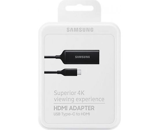 Samsung EE-I3100FBEGWW Supreme 4K Ultra HD Type-C to HDMI Vads Melns (EU Blister)