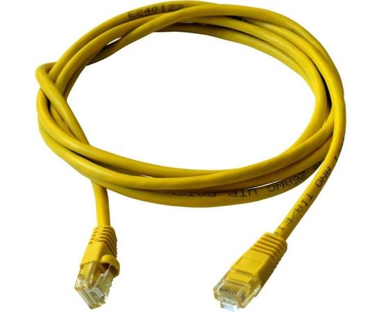 ART PATCHCORD UTP 5e 0.5m yellow oem