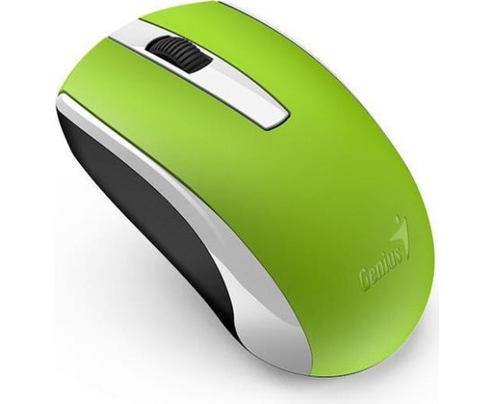 Genius optical wireless mouse ECO-8100, Green