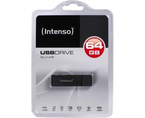 Intenso 2.0 64GB Alu Line Anthracite 3521491