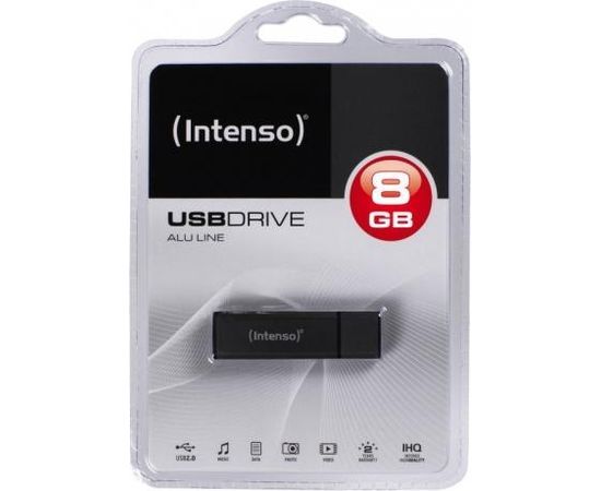 Intenso 2.0 8GB Alu Line Anthracite 3521461