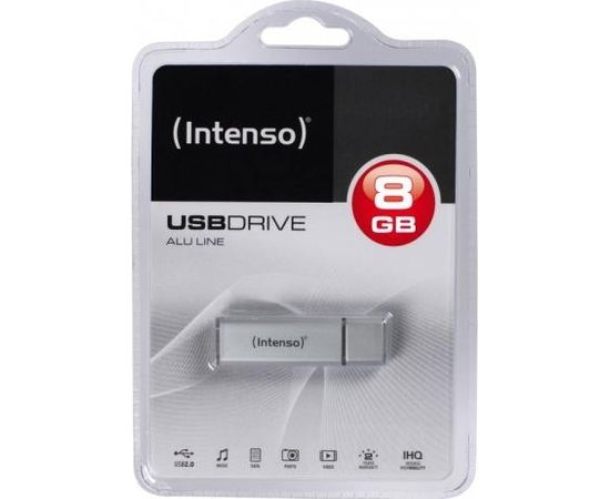 Intenso 2.0 8GB Alu Line Silver 3521462