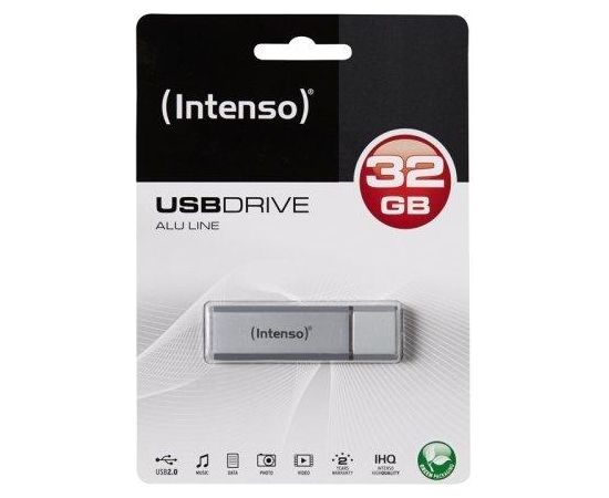 Intenso 2.0 32GB Alu Line Silver 3521482