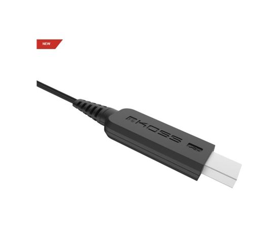 Koss Headphones SB42 USB Headband/On-Ear, USB, Microphone, Black/Grey,