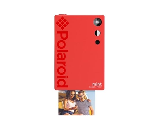 Polaroid POLSP02R Mint Shoot+Print 2-IN-1 Camera + Printer Red
