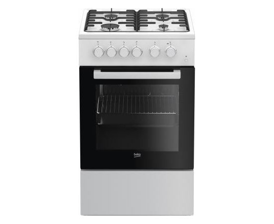 Beko FSS52010DW Gāzеs plīts 60cm Gāzes Plītis