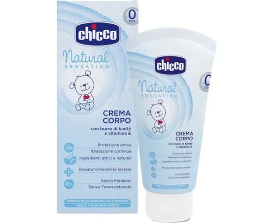 Chicco Natural Sensation Mitrinošs losjons, 150 ml