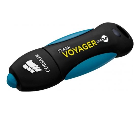 Flashdrive Corsair Voyager 3.0 256GB USB3 190/90MBs, Durable rubber housing USB карты памяти (Flash)