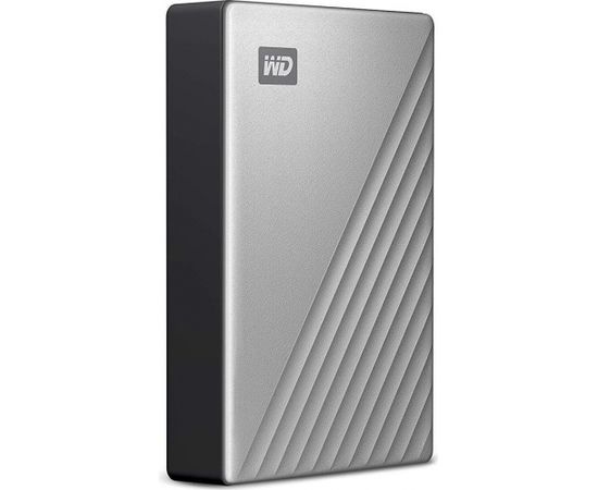 External HDD WD My Passport Ultra for Mac 2.5'' 4TB USB3.1 Silver Worldwide