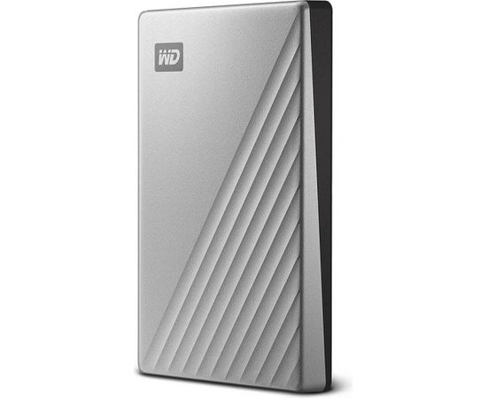 External HDD WD My Passport Ultra for Mac 2.5'' 2TB USB3.1 Silver Worldwide