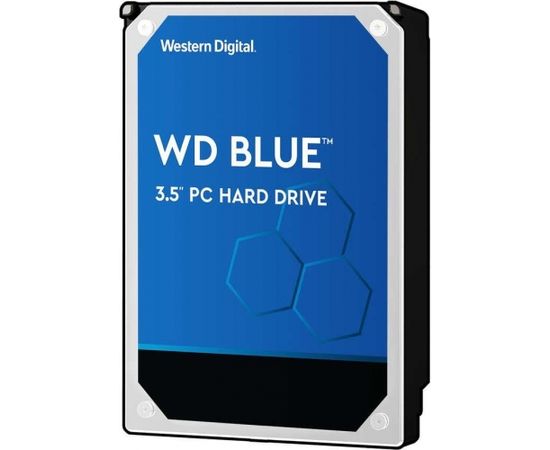 Internal HDD WD Blue 3.5'' 6TB SATA3 256MB Жесткие диски (HDD)