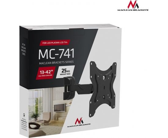 Maclean MC-741 Braket for TV or monitor 13-42 '' 25kg black
