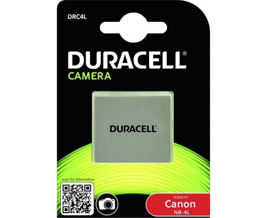 Батарейка Duracell Canon NB-4L 720mAh