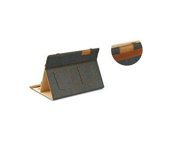 Blun Универсальный Джинсовый чехол для планшетов 7"