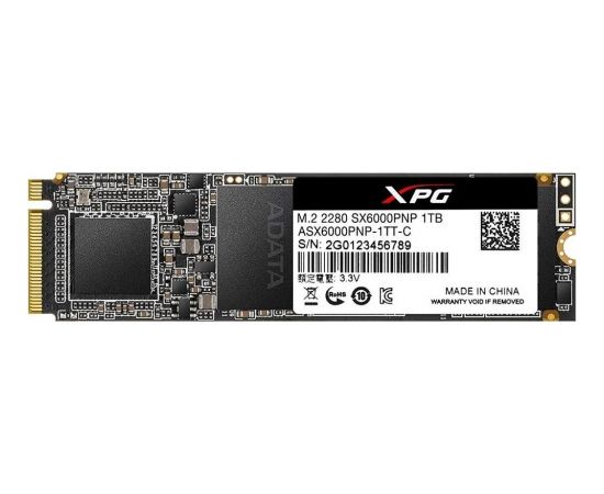 A-data ADATA XPG SX6000 Pro SSD 1TB PCIe Gen3x4 M.2 2280