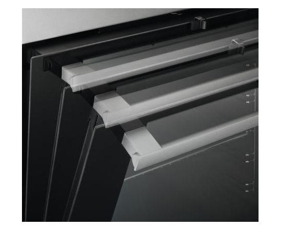 AEG 69476VS-MN elektriskā plīts, nerūsējoša tēr., 60cm, pirolīze