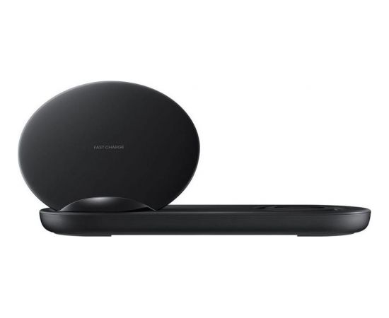 Samsung Wireless Charger Duo EP-N6100TBEGWW  Black Bezvadu telefonu lādētāji