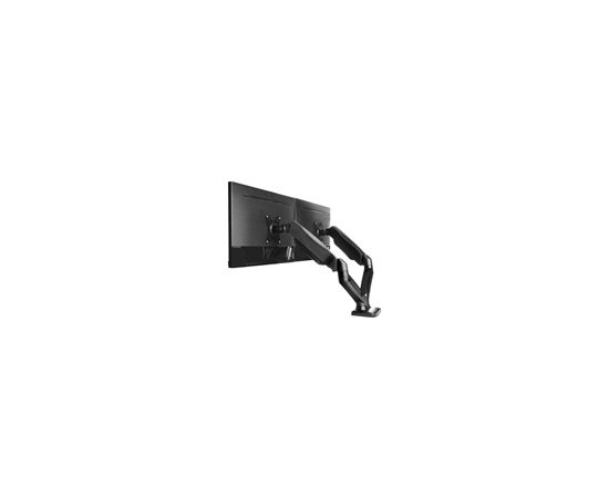 Raidsonic ICY BOX IB-MS304-T, Monitor stand with desk mounted base, for two screens, size up to 27&apos;&apos;