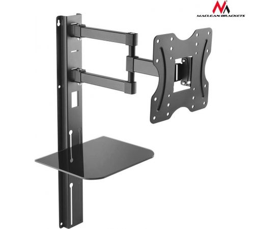 Maclean MC-771 TV Bracket 23 ''-42'' with DVD shelf 30kg VESA 200x200