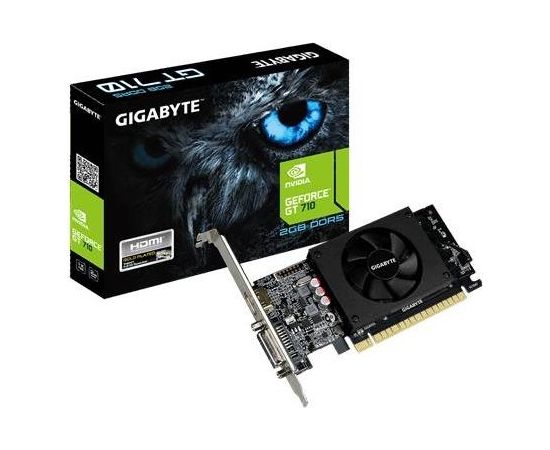 VGA PCIE8 GT710 2GB GDDR5/GV-N710D5-2GL GIGABYTE