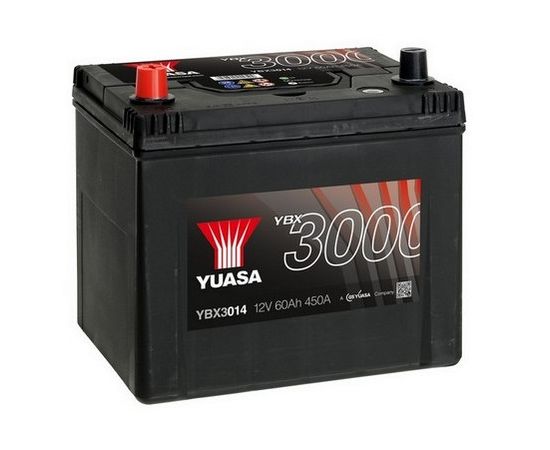 Akumulators Yuasa 3000 YBX3014 60Ah 450A