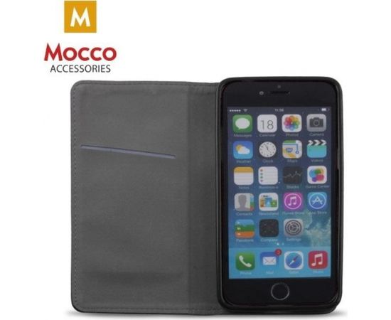 Mocco Smart Magnet Book Case Grāmatveida Maks Telefonam Huawei Mate 20 Zils