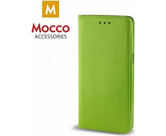 Mocco Smart Magnet Book Case Grāmatveida Maks Telefonam Xiaomi Pocophone F1 Zaļš