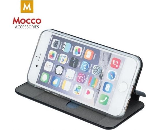 Mocco Diva Case Grāmatveida Maks Telefonam Apple iPhone XS Max Melns