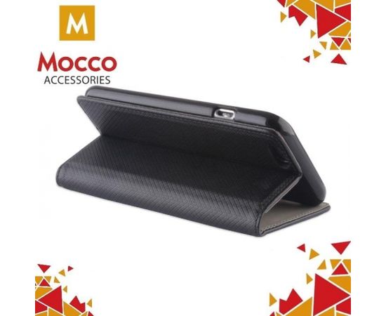 Mocco Smart Magnet Book Case Grāmatveida Maks Telefonam LG M320 X power 2 Melns