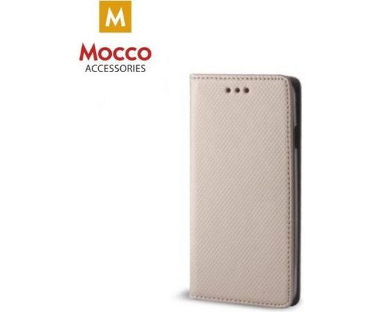 Mocco Smart Magnet Book Case Grāmatveida Maks Telefonam Sony Xperia XA2 Zeltains