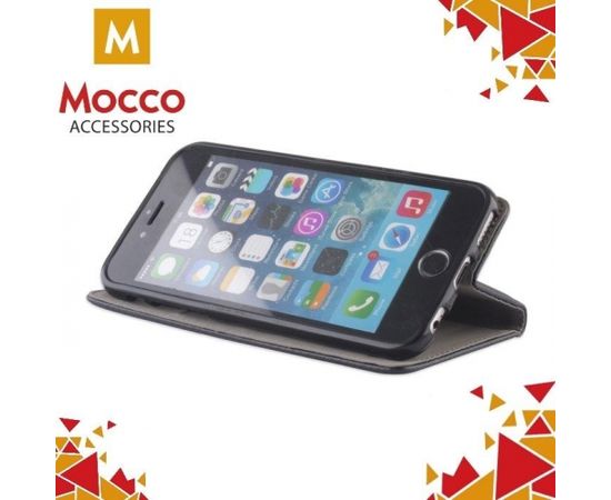Mocco Smart Magnet Book Case Grāmatveida Maks Telefonam LG K100 K3 Melns