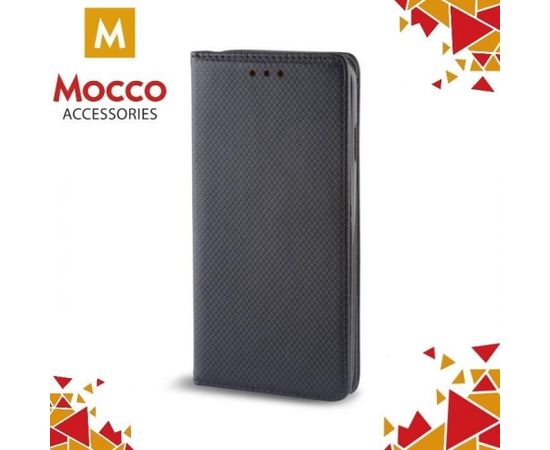 Mocco Smart Magnet Book Case Grāmatveida Atverams Maks Telefonam LG H840 G5 Melns