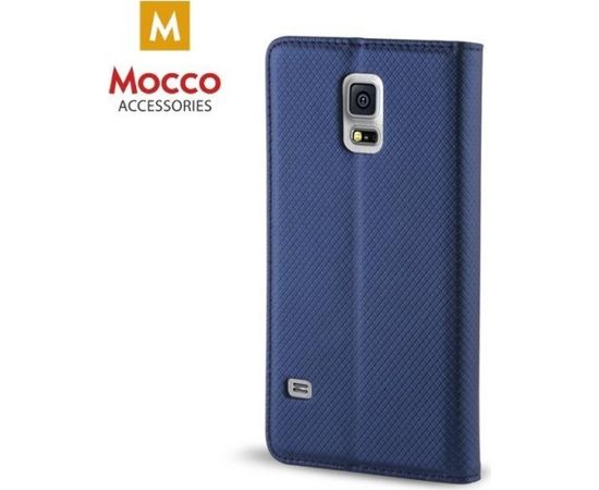 Mocco Smart Magnet Book Case Grāmatveida Maks Telefonam Huawei Y9 (2018) Zils