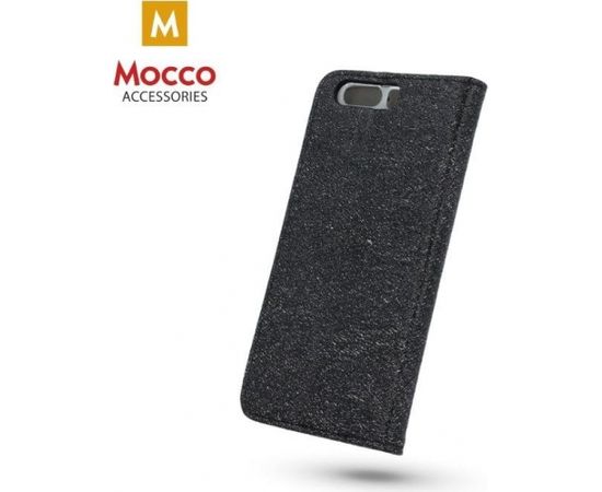 Mocco Smart Shine Book Case Grāmatveida Maks Telefonam Apple iPhone X Melns