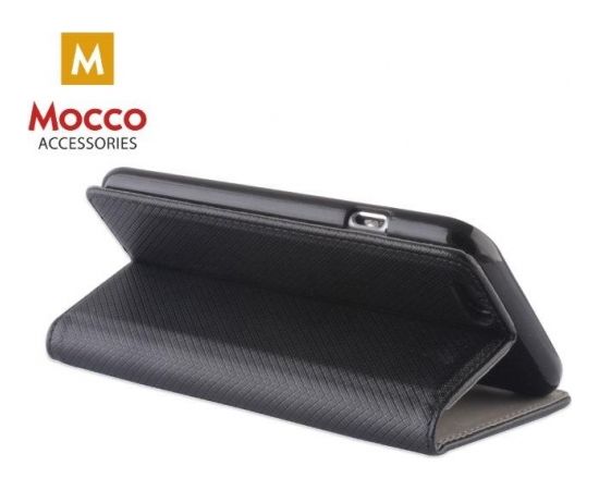 Mocco Smart Magnet Book Case Grāmatveida Maks Telefonam  Huawei Y7 / Y7 Prime (2018) Melns