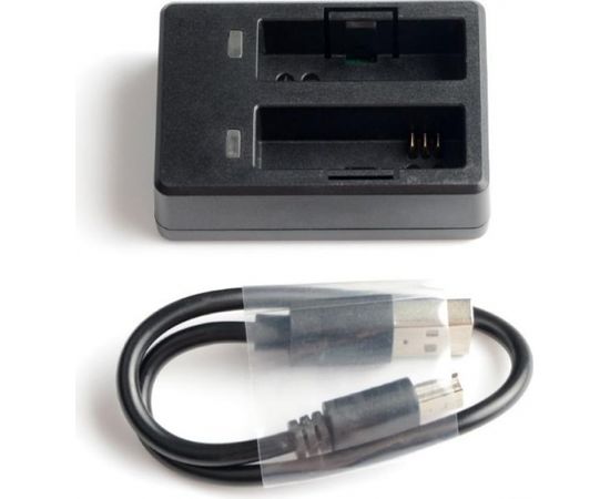 SJCam Oriģināls SJ6 Legend Divu USB Ligzdu USB DC 4.35V / 0.8A Akumulātoru Lādētājs ar Micro USB Kabeli