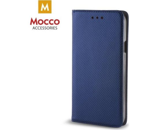 Mocco Smart Magnet Book Case Grāmatveida Maks Telefonam HTC Desire 12 Plus Zils