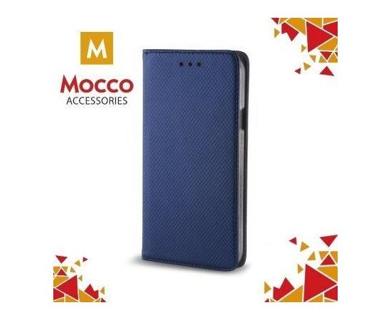 Mocco Smart Magnet Book Case Grāmatveida Maks Telefonam LG M200N K8 (2017) Zils